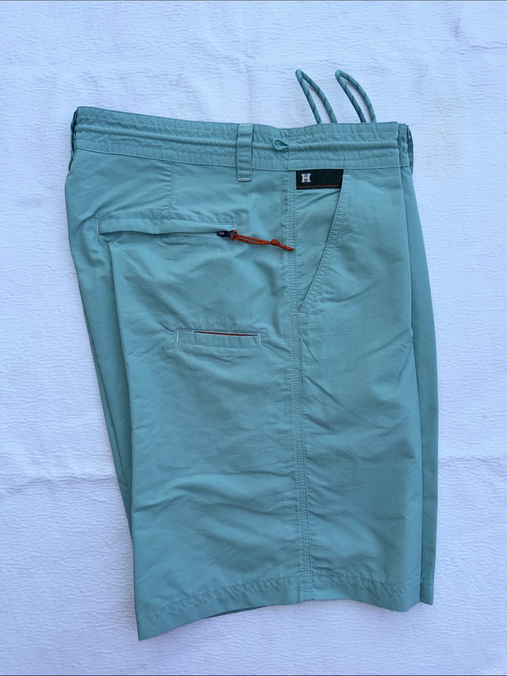 EUC Howler Men's Light Teal Performance Shorts - Brand 34